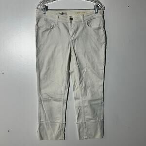 Anthropologie Pilcro & the Letterpress Hyphen White 5 Pocket Jean Pants Women 29